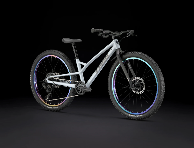 Trek Wahoo Trail 24 inch Wheel Kids Bike 2025 in Plasma Grey-1